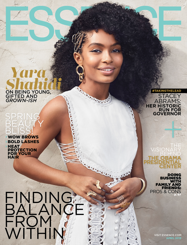 Illustration for article titled Grown-ish and Gorgeous: Yara Shahidi Covers Essence’s April Issue!